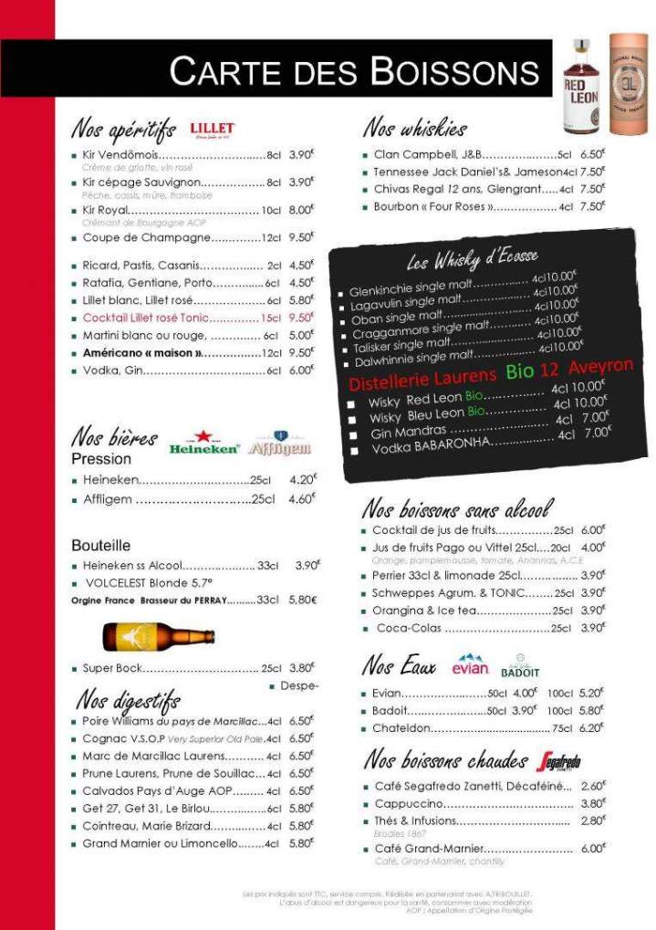 Nos propositions gastronomiques à Le Perray-en-Yvelines