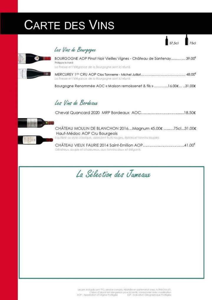 Nos offres culinaires à Le Perray-en-Yvelines